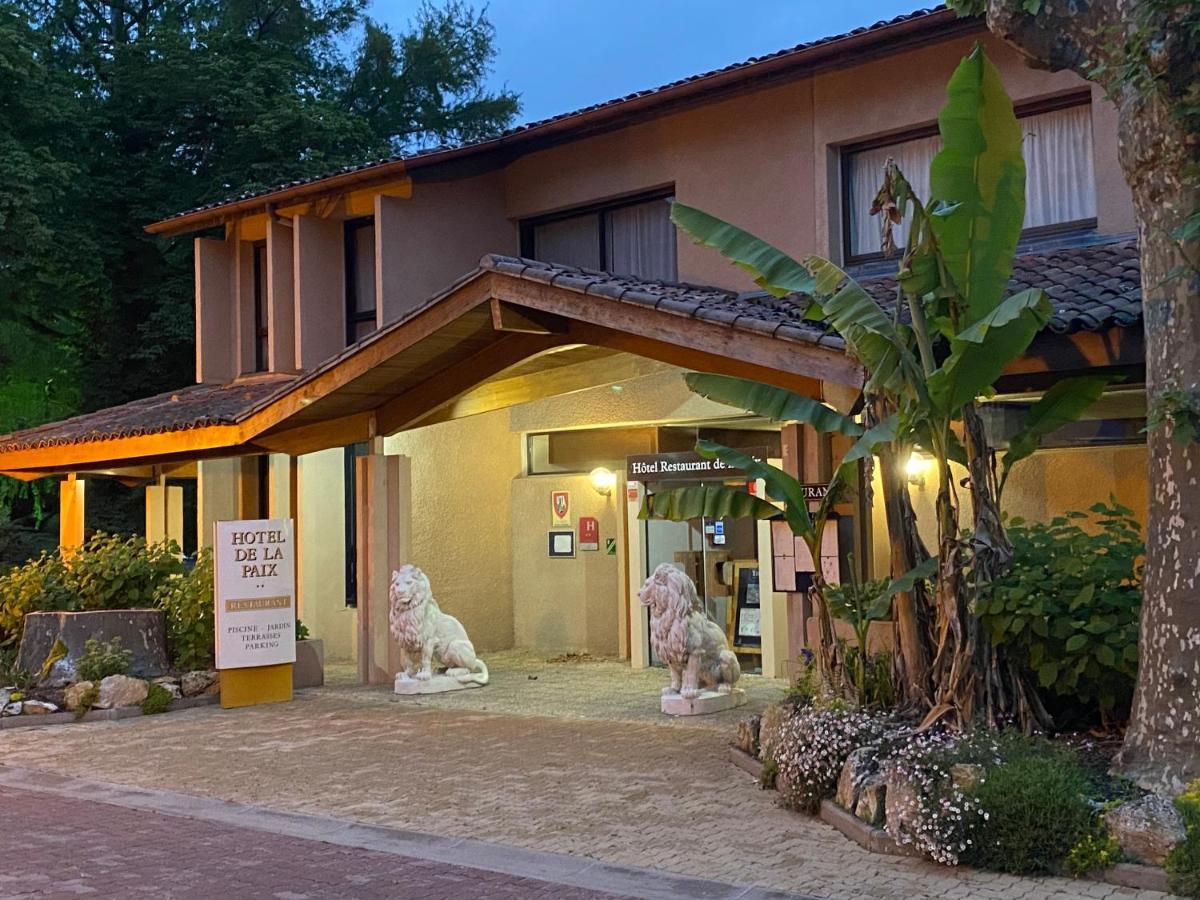Hotel - Restaurant De La Paix Barbotan-les-Thermes Eksteriør bilde